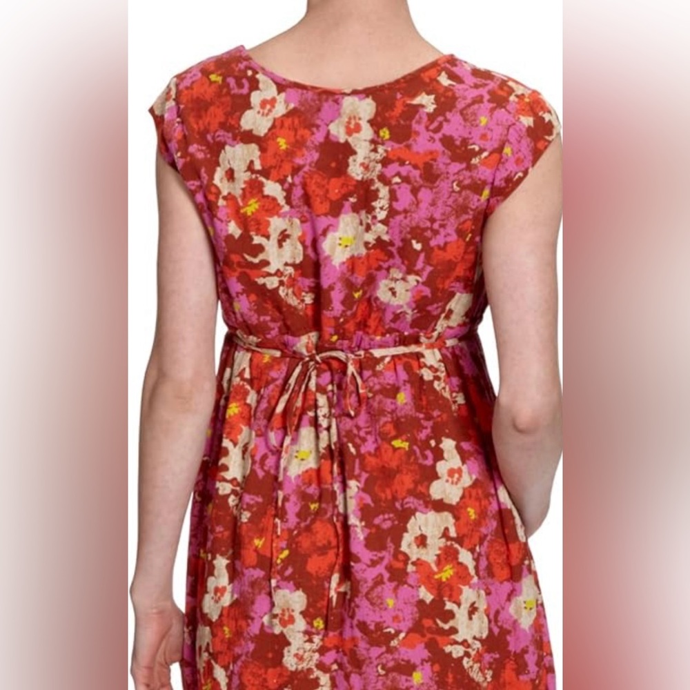 NWT Eddie Bauer Women's Floral Dress Sz 4 - Picture 14 of 14